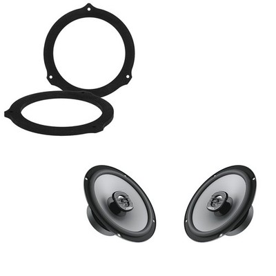 UNO X165 6,5'' 17cm Koaxial Auto Tür Audio MDF Lautsprecher Upgrade für Ford