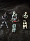 Hasbro G.I. Joe Cobra Commander Action Figure Collection Lot of 3 hooded