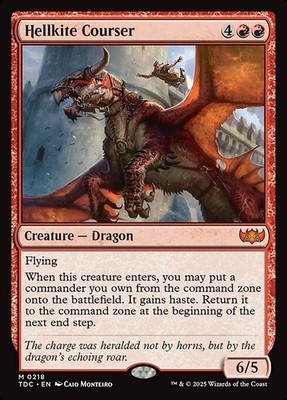 Hellkite Courser 218 M Normal TDC MTG NM