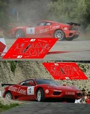 Stickers Ferrari 360 Rallye La Vila 2008 1:32 1:43 1:24 1:18 Stickers Lemes...