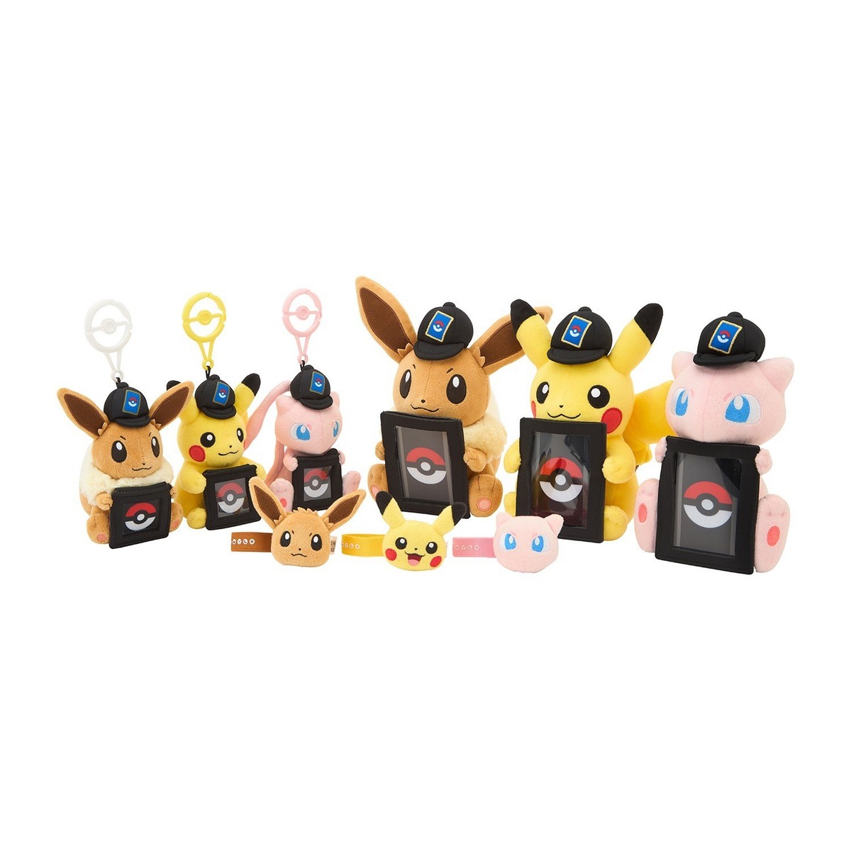 PL Pokemon Center Pokemon Card Game Goods Plush Stand Holder