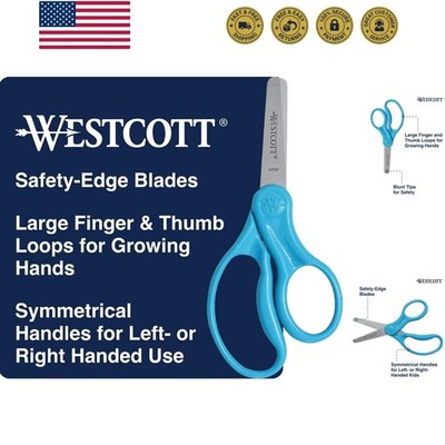 15968 Right- and Left-Handed Scissors, Classic Kids' Scissors, Back to School...