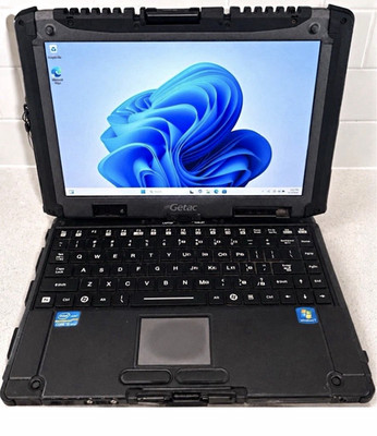 GETAC V200-G2 Rugged Touchscreen I5-3320M 8GB RAM 256GB SSD Win11 Pro No charger