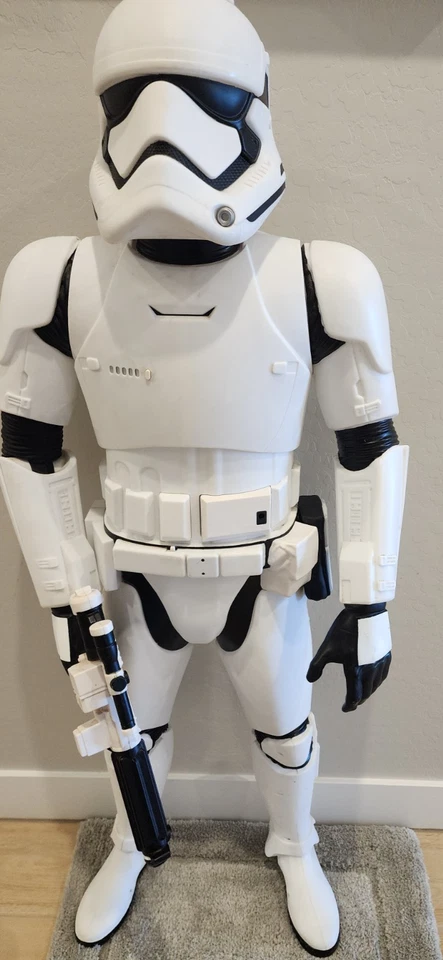 First Order Stormtrooper Battle Buddy 48" Star Wars Disney Jakks - WORKS - Image 3 of 4