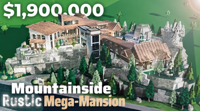 Bloxburg Rustic Mega Mansion Build (Cheap, Read Description)