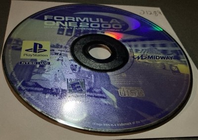 Formula One 2000 (PlayStation 1, 2000) DISC ONLY ~ Tested ~ J1289