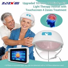 1070nm Near Infrared Brain Helmet for Depression, Anxiety with Independent Zones