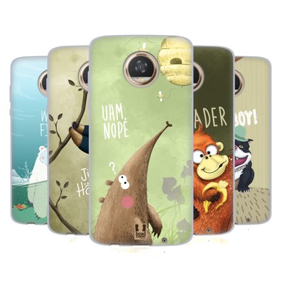 HEAD CASE DESIGNS ANIMAL QUIPS SOFT GEL CASE FOR MOTOROLA PHONES