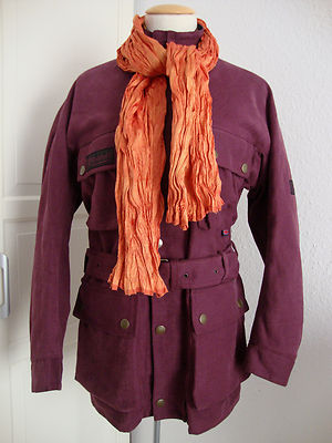 Belstaff Lhasa Lady jacket 2 in 1 jacket women's Indian purple size 36 new with tags