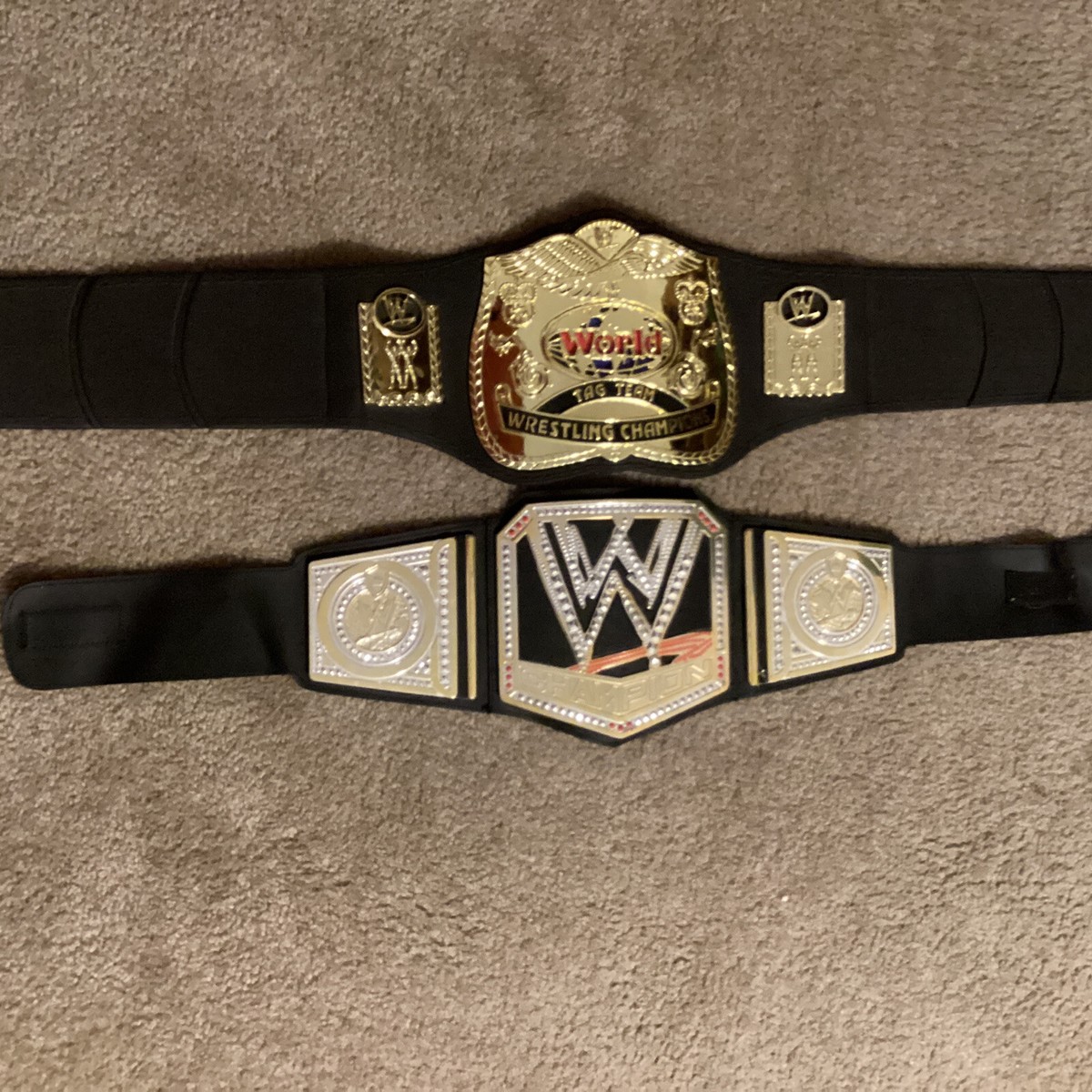 WWE World Tag Team Champions Foam Belt 2006 JAKKS And 2012