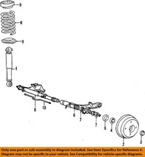 Mitsubishi Oem 85-88 Mirage Suspension Components-bearing Mb584761 Mitsubishi Oem 85-88 Mirage Suspension Components-bearing Mb584761