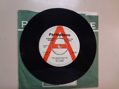 BILLY J. KRAMER w/THE DAKOTAS: Trains And Boats & Planes-U.K. 7'' Parlophone Demo