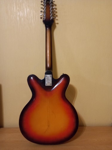 Mariya E-Gitarre 12 Saiten UdSSR Sowjetisch Russisch Vintage Selten - Bild 6 von 9
