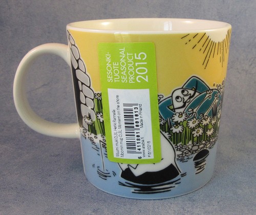 Arabia Season Moomin Mug 2015 Moment On The Shore NEW!! - Picture 2 of 3