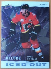 Mark Giordano 2020-21 Upper Deck Allure Iced Out #IO7 Calgary Flames