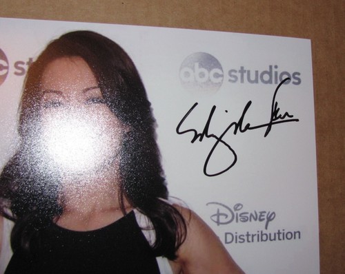 Abito sexy Ming-Na Wen 11"x14" firmato a mano foto autografata SWAU testimoniato - Foto 6 di 9