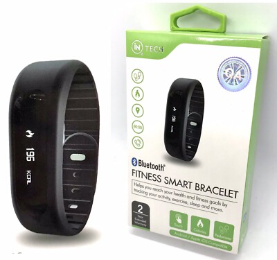 In Tech Bluetooth Fitness Smart Armband Touch Kalorien Schrittzähler Android Apple