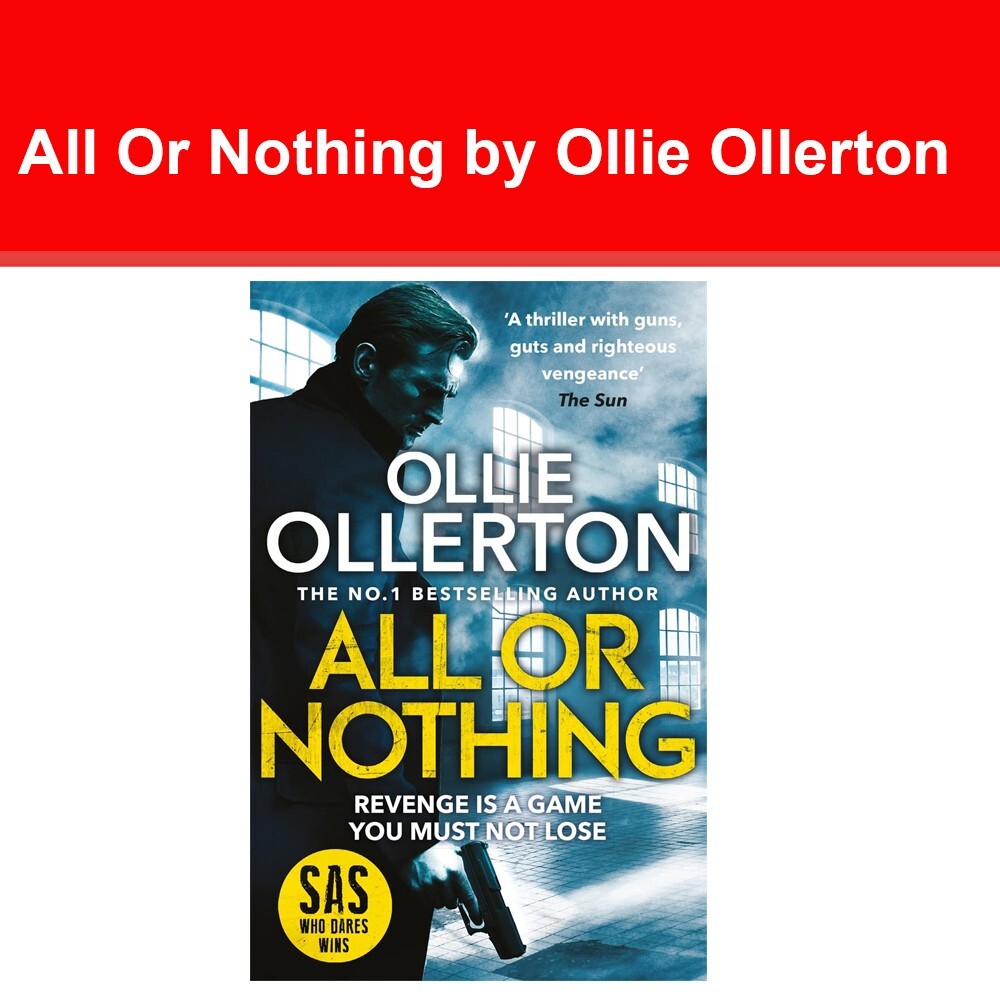 All Or Nothing by Ollie Ollerton  (Alex Abbott) 9781788704977 NEW book
