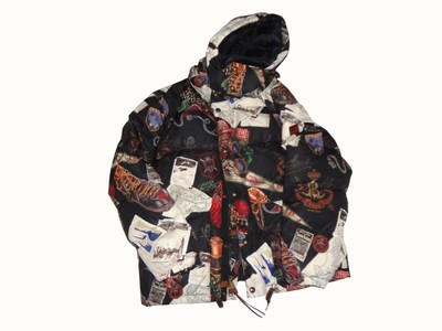 polo ralph lauren patchwork ripstop down jacket