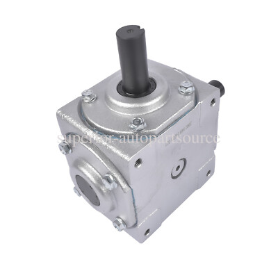 #ad 90 Degree Speed Ratio 1:1 CW CW Right Angle Bevel Gearbox with 2 Keyed Shafts $109.72
