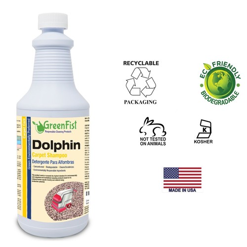 GreenFist Carpet Shampoo Extractor Odor & Stain Remover Concentrated , 1 Quart - Picture 7 of 7