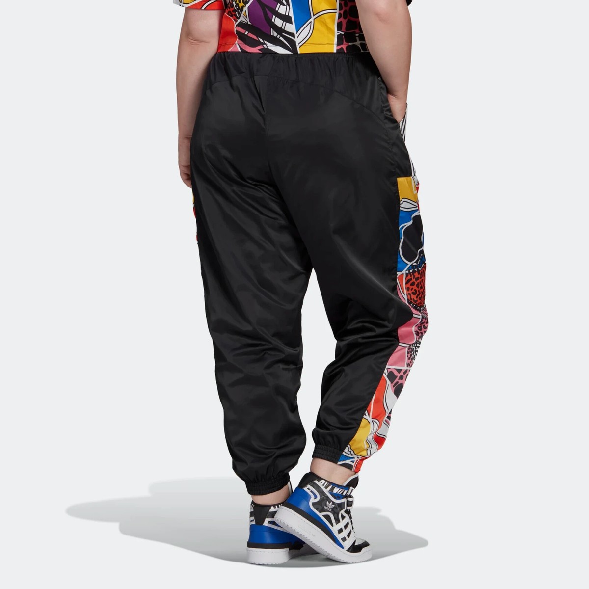 adidas L41420 Womens Multi Rich Mnisi Track Pants Plus Size 4X | eBay