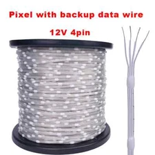 12V WS2815 Seed Pixel Light 4pin Individually Addressable RGB String Lights