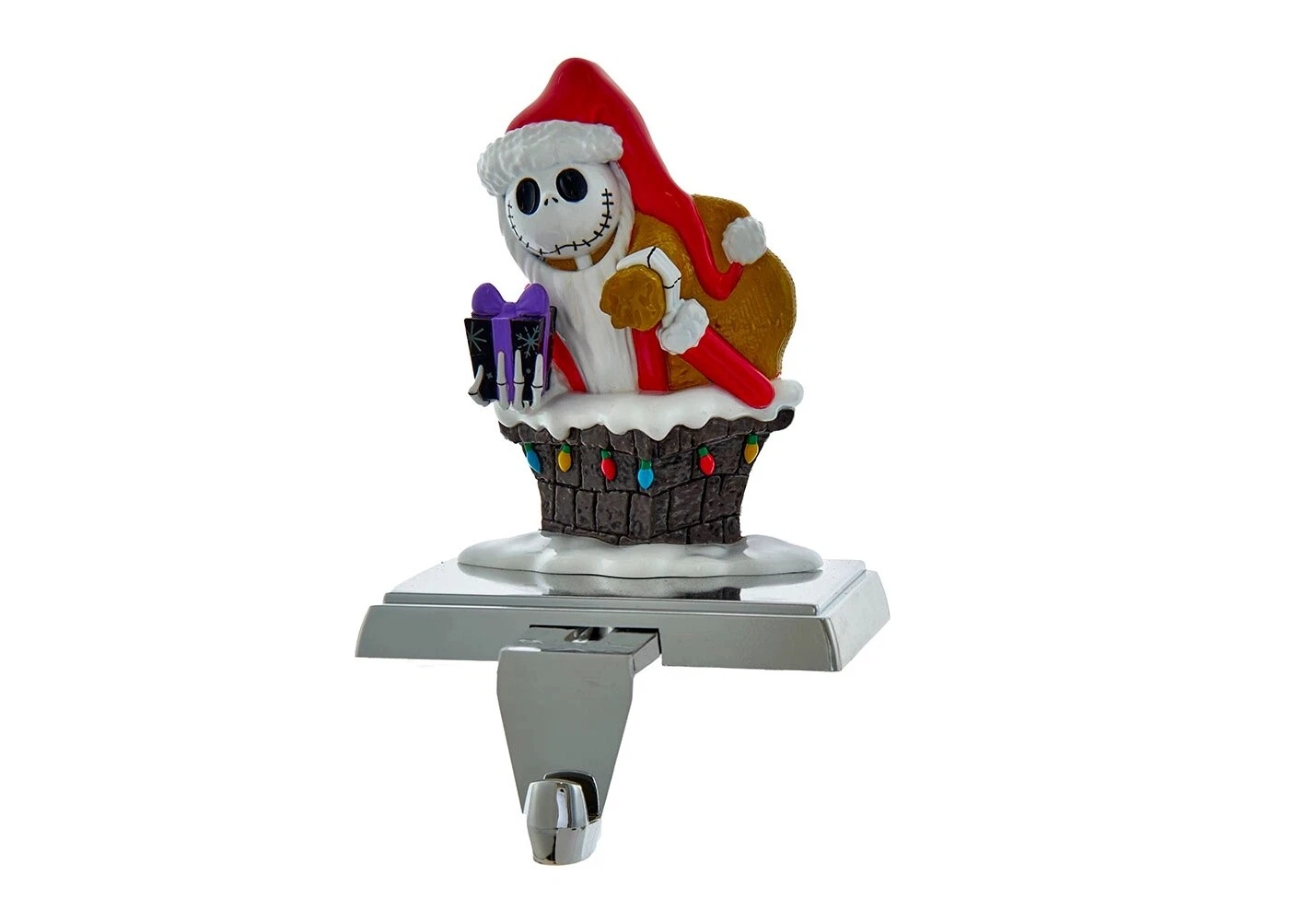 Kurt Adler Disney Nightmare Before Christmas Jack in Chimney Stocking Holder
