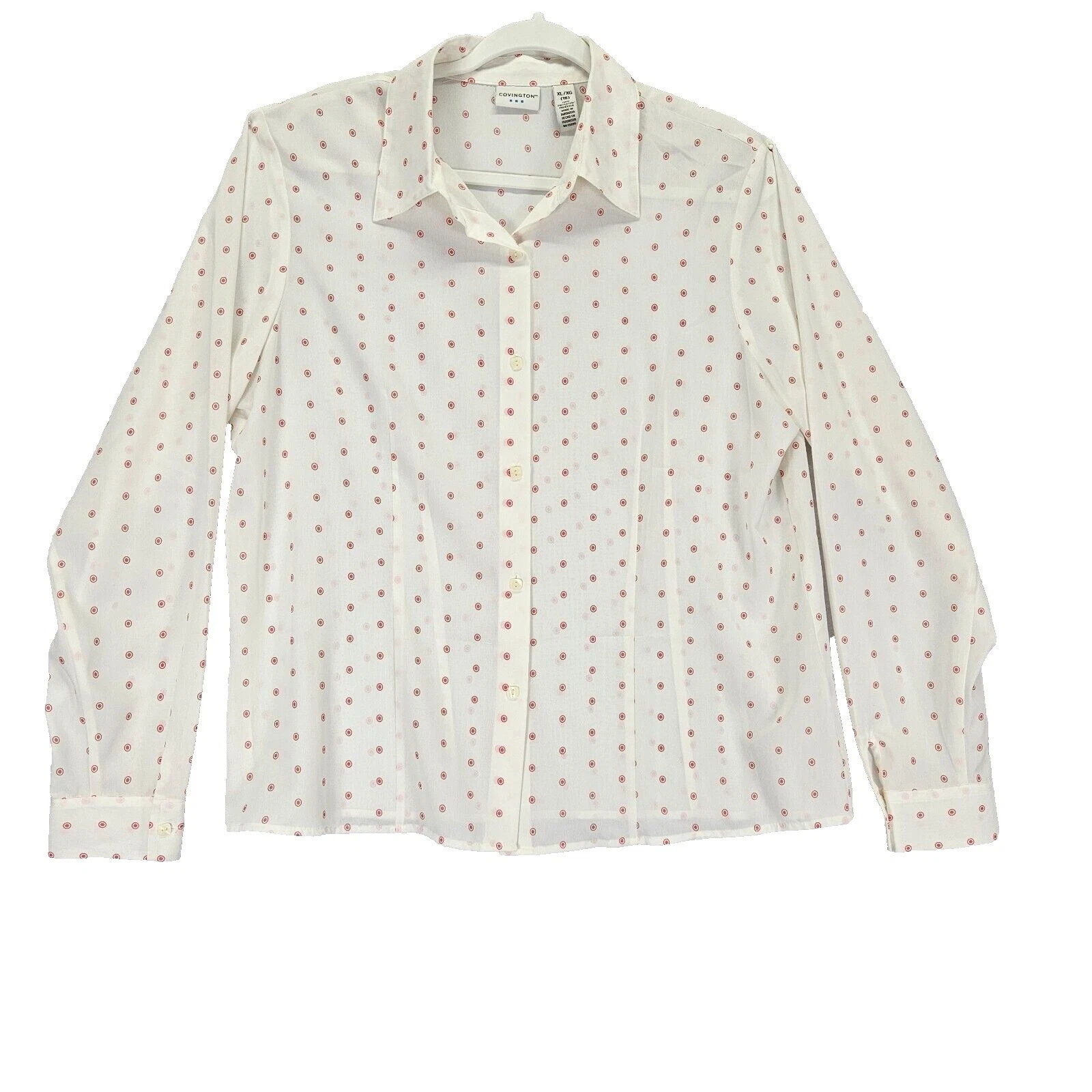 Covington Polka Dot Regular Size Tops for Women