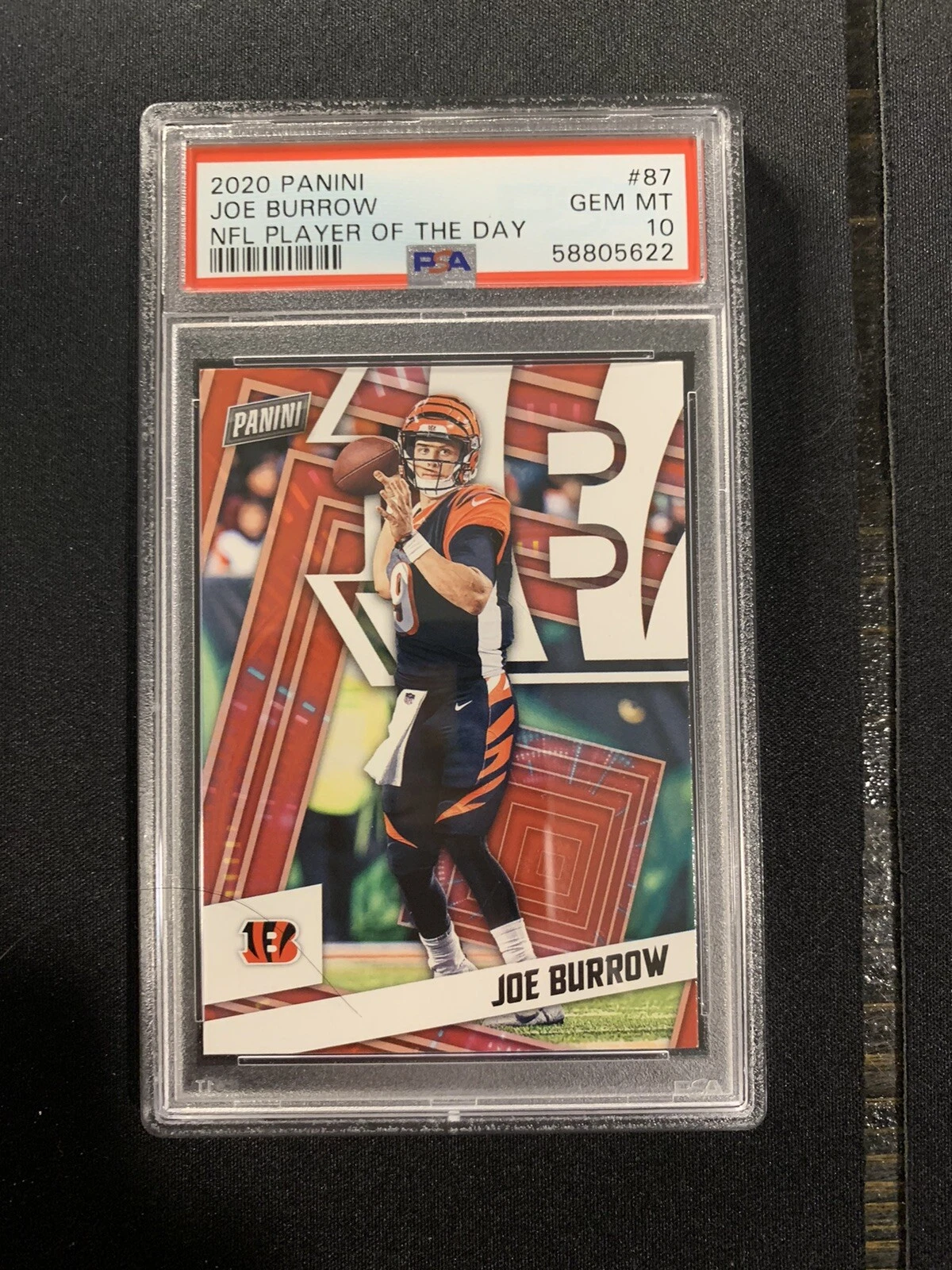 Joe Burrow Panini NFL Player of the Day #87 Base
