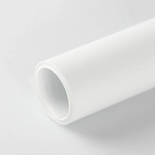 60x130cm PVC Blanco Doble Cara Mate Brillante Fondo Fotografía Vinilo Telón de Fondo Foto 4 de 4