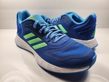 Adidas Duramo 10 Jr GV8938 Blue Running Training Sneakers Youth/Teens - Size 5