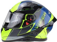 ViPER RSV95 ROGUE ACU GOLD FULL FACE ROAD CRASH MOTORBIKE MOTORCYCLE ECE HELMET