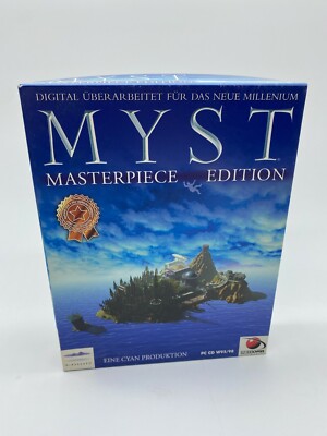 Pc Computer Spiel Bigbox - Myst Masterpiece Edition - OVP - top