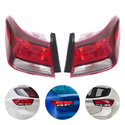 For 2018-2023 Kia Rio Left & Right Side Outer Tail Light Assembly
