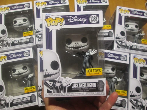 FUNKO POP DISNEY NBC HEADLESS JACK SKELLINGTON 30th Anniversary # 1388 HOT TOPIC