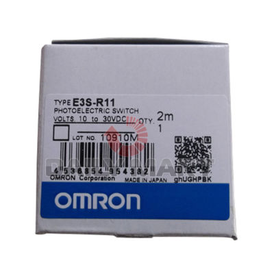OMRON E3S-R11 PHOTOELECTRIC SENSOR OPTICAL REFLECTIVE SWITCH 10-30VDC PLC NEW