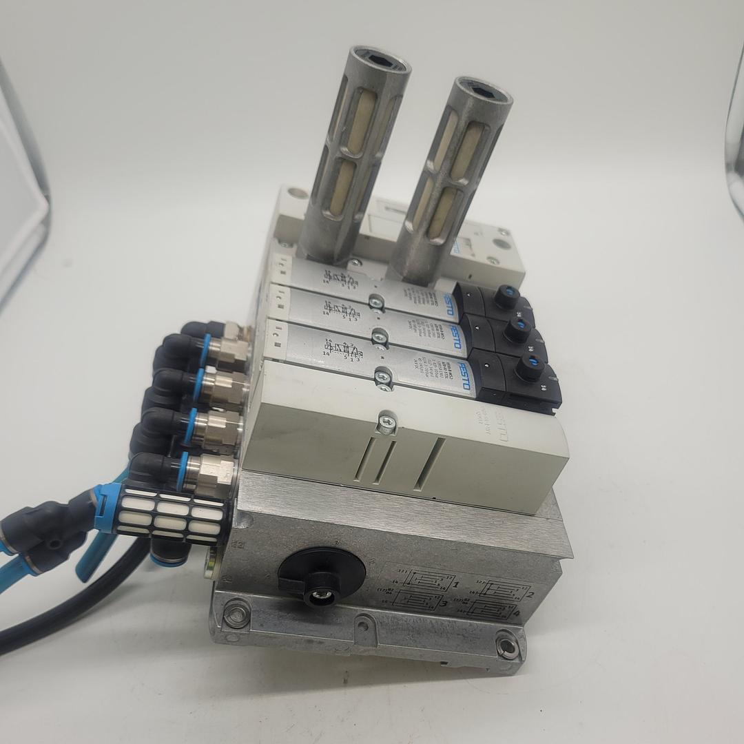 Festo CPX-GE-EV-S VABA-S6-1-X1 VABF-S6-10-P1A6-G12 Set Valve Controls