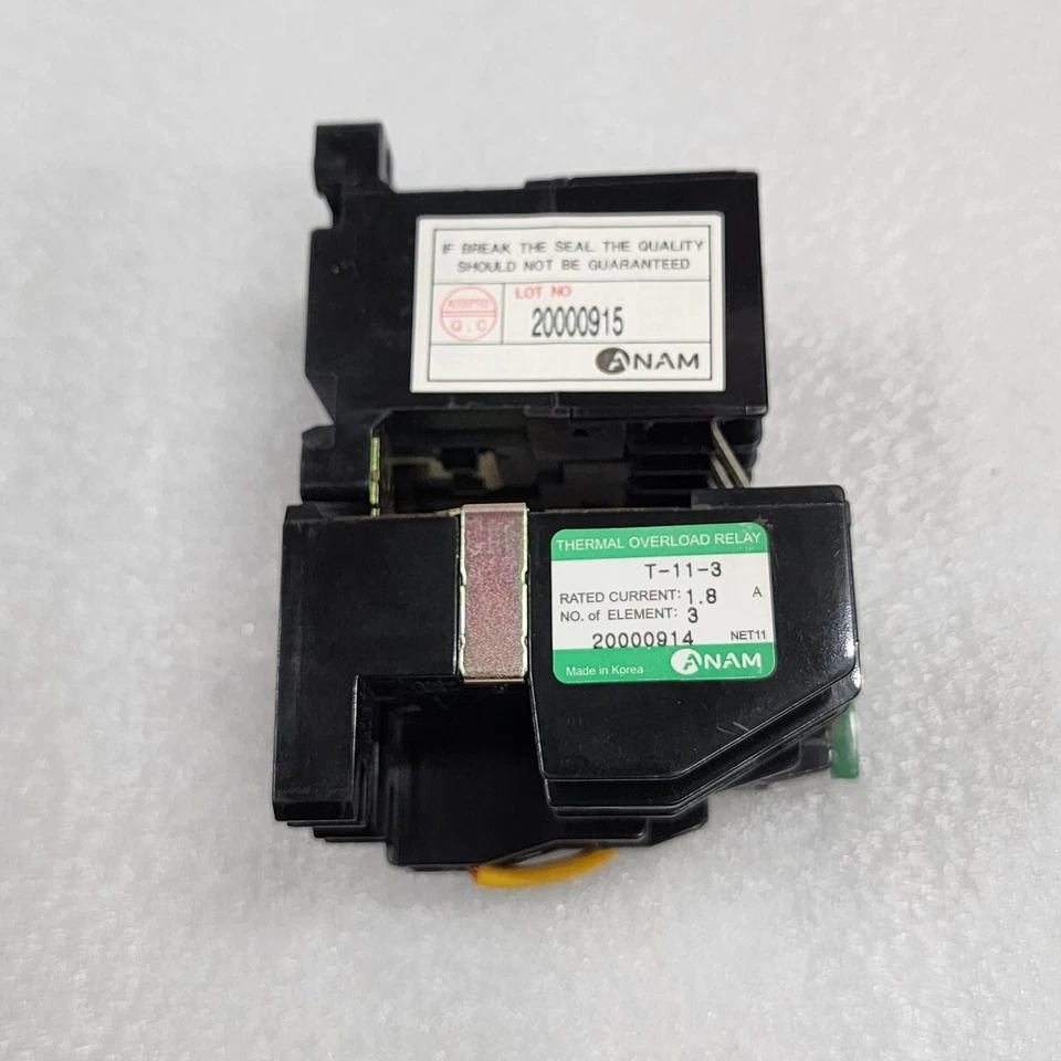 ANAM LEGRAND PAK-6ST-3 MAGNETIC STARTER 15A T-11-3 OVERLOAD RELAY - Image 4 of 4