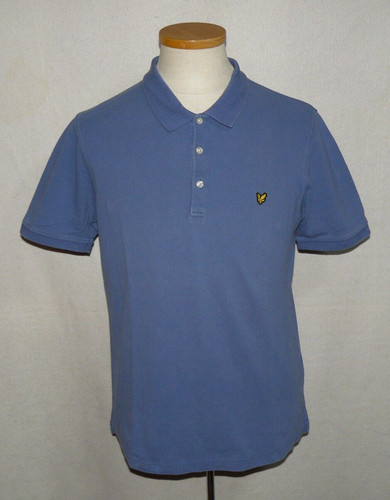 Lyle & Scott, Lyle & Scott Vintage Polo Hommes Bleu Taille XL