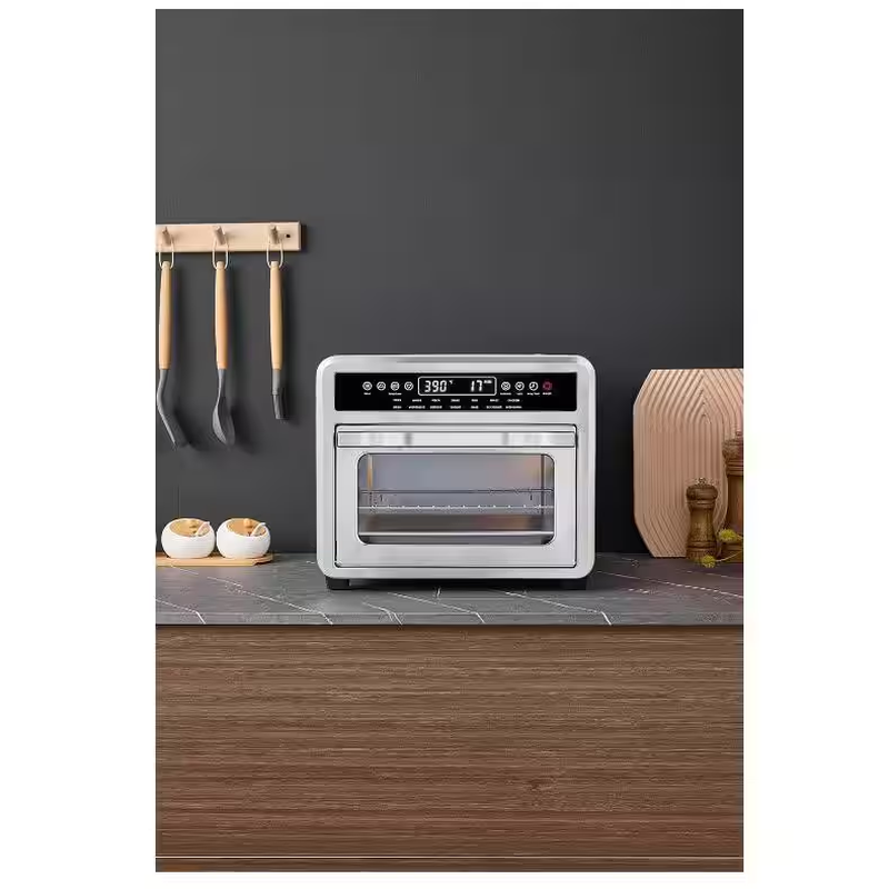 26 Quart Digital Air Fryer Oven with 10-In-1 Countertop Toaster Features