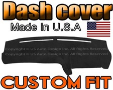 Fits 1995-1999 Mitsubishi Eclipse Dash Cover Mat Dashboard Pad Black