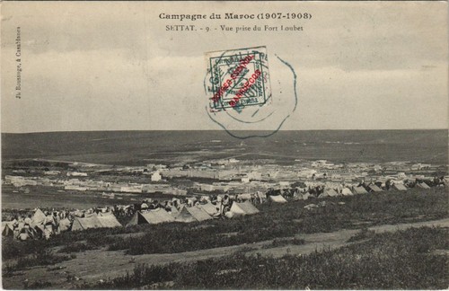 CPA AK MAROC FEZ - Vue partielle, prise du BAB-Ftooh (219404