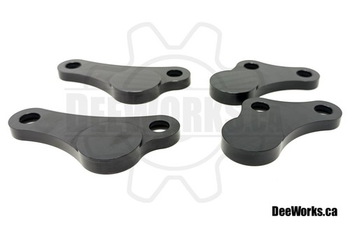 LS Freeze Plug Retainer for Cylinder Head Frost Plug Hold Down - Black Anodized - Picture 4 of 5