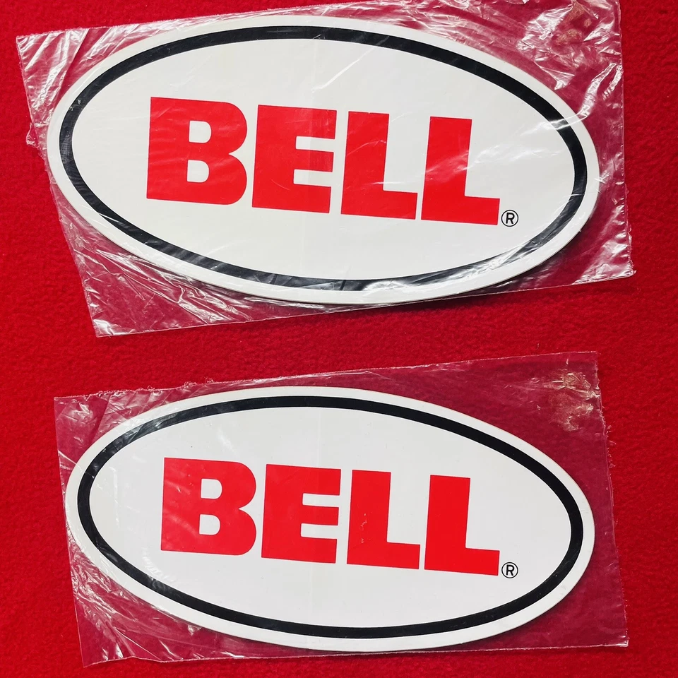 Calcomanía Cascos Campana Vintage Contingencia Carrera 8" x 4" - Nueva en Embalaje Original Foto 2 de 3