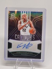 2023-24 Spectra Catalysts Astral Signatures Kris Middleton Bucks /49