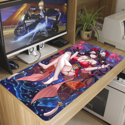 Anime Mouse Mat Honkai: Star Rail Sparkle Keyboard Mouse Pad Game Desk Playmat 