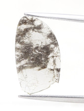 Polki Slice Diamond Salt Pepper Natural Diamond 0.19tcw Antique Flatcut Diamond