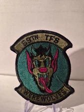 USAF 69th Tactical Fighter Squadron Werewolves Patch 70's
