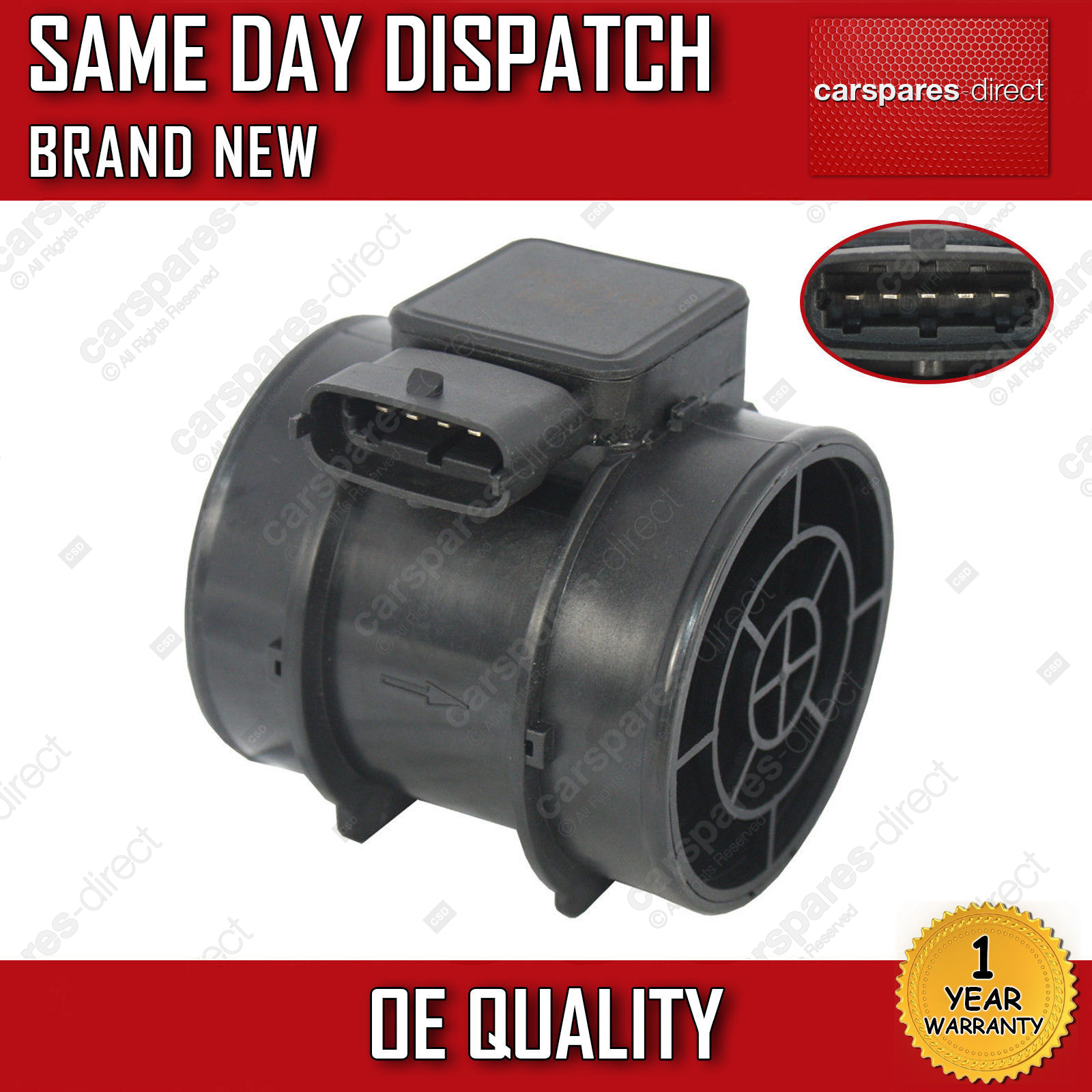 VAUXHALL ZAFIRA B 2.2 MASS AIR FLOW METER SENSOR MAF 2005>2012 24404016 5WK9634Z eBay